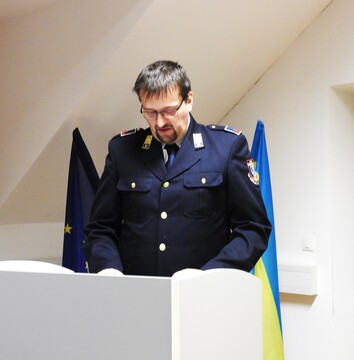 Predsednik Nadzornega odbora GZ Cerklje Boštjan Dovžan je predstavil poročilo odbora za leto 2025